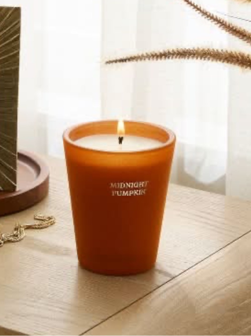 Threshold Midnight Pumpkin Ceramic Candle